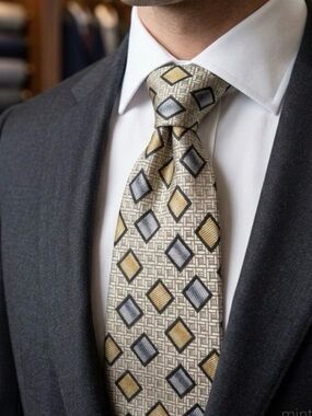 🆕 Balmain Couture Silk Tie